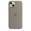 HUSA APPLE IPHONE 15 PLUS SILICONE CASE WITH MAGSAFE, ARGILA