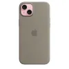HUSA APPLE IPHONE 15 PLUS SILICONE CASE WITH MAGSAFE, ARGILA