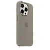 HUSA APPLE IPHONE 15 PRO SILICONE CASE WITH MAGSAFE, ARGILA