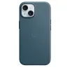 HUSA APPLE IPHONE 15 PLUS FINEWOVEN CASE WITH MAGSAFE, PACIFIC BLUE