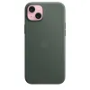 HUSA APPLE IPHONE 15 PLUS FINEWOVEN CASE WITH MAGSAFE, EVERGREEN
