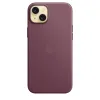 HUSA APPLE IPHONE 15 PLUS FINEWOVEN CASE WITH MAGSAFE, MULBERRY