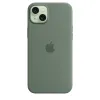 ЧЕХОЛ APPLE IPHONE 15 PLUS SILICONE CASE WITH MAGSAFE, КИПАРИС