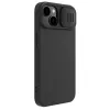 ЧЕХОЛ NILLKIN IPHONE 15 PLUS, CAMSHIELD SILKY SILICONE, ELEGANT BLACK