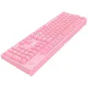 TASTATURA HAVIT KB871L, CU FIR, ROZ
