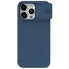 ЧЕХОЛ NILLKIN IPHONE 15 PRO, CAMSHIELD SILKY SILICONE, ТЕМНО-СИНИЙ