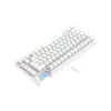 TASTATURA HAVIT KB884L, CU FIR, ALB/ALBASTRU