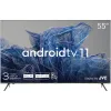 55" LED SMART ТЕЛЕВИЗОР KIVI 55U750NB, 3840X2160 4K UHD, ANDROID TV, ЧЁРНЫЙ