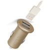 SBS MINI CAR CHARGER GOLD