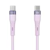 ЗАРЯДНЫЙ КАБЕЛЬ NILLKIN TYPE-C TO TYPE-C CABLE, FLOWSPEED, USB TYPE-C/USB TYPE-C, 1,2М, ФИОЛЕТОВЫЙ