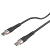 ЗАРЯДНЫЙ КАБЕЛЬ NILLKIN TYPE-C TO TYPE-C CABLE, FLOWSPEED, USB TYPE-C/USB TYPE-C, 1,2М, ЧЁРНЫЙ