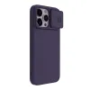ЧЕХОЛ NILLKIN IPHONE 15 PRO MAX, CAMSHIELD SILKY SILICONE, DARK PURPLE