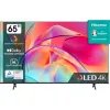 65" QLED SMART ТЕЛЕВИЗОР HISENSE 65E7KQ, 3840X2160 4K UHD, VIDAA U6.0, ЧЁРНЫЙ