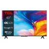 43" LED SMART ТЕЛЕВИЗОР TCL 43P635, 3840X2160 4K UHD, GOOGLE TV, ЧЁРНЫЙ