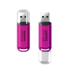 USB FLASH НАКОПИТЕЛЬ ADATA C906, 32ГБ, РОЗОВЫЙ