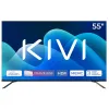 55" LED SMART ТЕЛЕВИЗОР KIVI 55U730QB, 3840X2160 4K UHD, ANDROID TV, ЧЁРНЫЙ