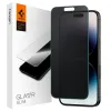 ЗАЩИТНОЕ СТЕКЛО SPIGEN IPHONE 14 PRO MAX, GLASS SLIM PRIVACY, ЧЁРНЫЙ