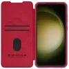ЧЕХОЛ КНИЖКА NILLKIN SAMSUNG GALAXY S23 FE QIN PRO, КРАСНЫЙ