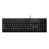 SVEN KB-S300, KEYBOARD, WATERPROOF DESIGN, TRADITIONAL LAYOUT, COMFORTABLE, QUIET AND PRECISE KEYSTROKE, USB, BLACK