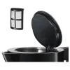 ЭЛЕКТРОЧАЙНИК BOSCH TWK7203, НЕРЖАВЕЮЩАЯ СТАЛЬ | ЧЕРНЫЙ