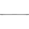 НОУТБУК 15,3" APPLE MACBOOK AIR A3114, SPACE GREY, M3 WITH 8-CORE CPU AND 10-CORE GPU, 8ГБ/512ГБ, MACOS SONOMA