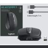 МЫШЬ БЕСПРОВОДНАЯ LOGITECH WIRELESS MOUSE MX ANYWHERE 3S GRAPHITE, 6 B