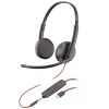 PLANTRONICS BLACKWIRE 3225 STEREO USB TYPE-C/ JACK 3.5MM HEADSET 20975