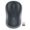 LOGITECH WIRELESS MOUSE M185 SWIFT GREY, OPTICAL MOUSE FOR NOTEBOOKS,