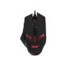 ACER NITRO NMW810 USB OPTICAL MOUSE - 4000DPI,  RGB 6 COLOR BACKLIGHT LED, CABLE 1.5M, 8 BUTTONS - ONE OF WHICH IS BURST FIRE, ACCELERATION - 20G OF ADDITIONAL WEIGHT (4 X 5G EACH), BLACK.