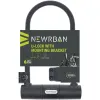ЗАМОК NEWRBAN U-LOCK WITH MOUNTING BRACKET, ЧЕРНЫЙ