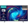 55" QLED SMART ТЕЛЕВИЗОР HISENSE 55E7KQ PRO, 3840X2160 4K UHD, VIDAA U7.0, СЕРЫЙ
