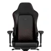 ИГРОВОЕ КРЕСЛО NOBLECHAIRS HERO, НАТУРАЛЬНАЯ КОЖА, ЧЕРНЫЙ | КРАСНЫЙ