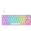GAMING KEYBOARD HAVIT KB877L, MECHANICAL, FN KEYS, ALL KEYS ROLL-OVER, 61 KEYS, 50M, RGB, DETACHABLE