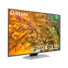 50" QLED SMART ТЕЛЕВИЗОР SAMSUNG QE50Q80DAUXUA, 3840X2160 4K UHD, TIZEN 8.0, СЕРЕБРИСТЫЙ