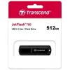 USB FLASH НАКОПИТЕЛЬ TRANSCEND JETFLASH 700, 512ГБ, ЧЁРНЫЙ