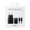 ЗАРЯДНОЕ УСТРОЙСТВО SAMSUNG FAST TRAVEL CHARGER EP-T4511, 45ВТ, ЧЁРНЫЙ