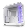КОМПЬЮТЕРНЫЙ КОРПУС NZXT H6 FLOW RGB, MIDI-TOWER, БЕЗ БЛОКА ПИТАНИЯ, БЕЛЫЙ
