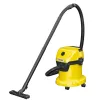 ПЫЛЕСОС KARCHER WD 3 V-15/6/20 + ФИЛЬТР-МЕШКИ KFI 357, ЖЁЛТЫЙ