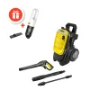 МИНИМОЙКА ВЫСОКОГО ДАВЛЕНИЯ KARCHER K 7 COMPACT + РУЧНОЙ ПЫЛЕСОС CVH 2
