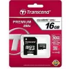 КАРТА ПАМЯТИ TRANSCEND MICROSDHC CLASS 10, 16ГБ (TS16GUSDHC10)