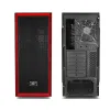 КОМПЬЮТЕРНЫЙ КОРПУС DEEPCOOL TESSERACT SW-RD, MICRO-ATX, ATX, ЧЕРНЫЙ/КРАСНЫЙ