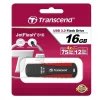 USB FLASH НАКОПИТЕЛЬ TRANSCEND JETFLASH 810, 16ГБ, ЧЕРНЫЙ/КРАСНЫЙ