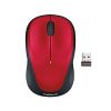 LOGITECH WIRELESS MOUSE M235 RED, OPTICAL MOUSE, NANO RECEIVER,