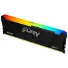 ОПЕРАТИВНАЯ ПАМЯТЬ KINGSTON FURY BEAST RGB, DDR4 SDRAM, 3600 МГЦ, 8ГБ, KF436C17BB2A/8