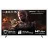 75" QLED SMART ТЕЛЕВИЗОР HISENSE 75E7NQ PRO, 3840X2160 4K UHD, VIDAA U7.0, ЧЁРНЫЙ