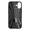 ЧЕХОЛ SPIGEN IPHONE 16 LIQUID AIR, МАТОВЫЙ ЧЕРНЫЙ