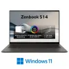 НОУТБУК 14" ASUS ZENBOOK S 14 OLED UX5406SA, ZUMAIA GRAY, INTEL CORE ULTRA 7 258V, 32ГБ/1024ГБ, WINDOWS 11 HOME