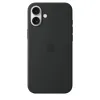 ЧЕХОЛ APPLE IPHONE16 PLUS SILICONE CASE WITH MAGSAFE, ЧЁРНЫЙ