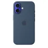 ЧЕХОЛ APPLE IPHONE16 SILICONE CASE WITH MAGSAFE, DENIM
