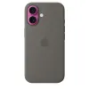 ЧЕХОЛ APPLE IPHONE16 SILICONE CASE WITH MAGSAFE, STONE GRAY